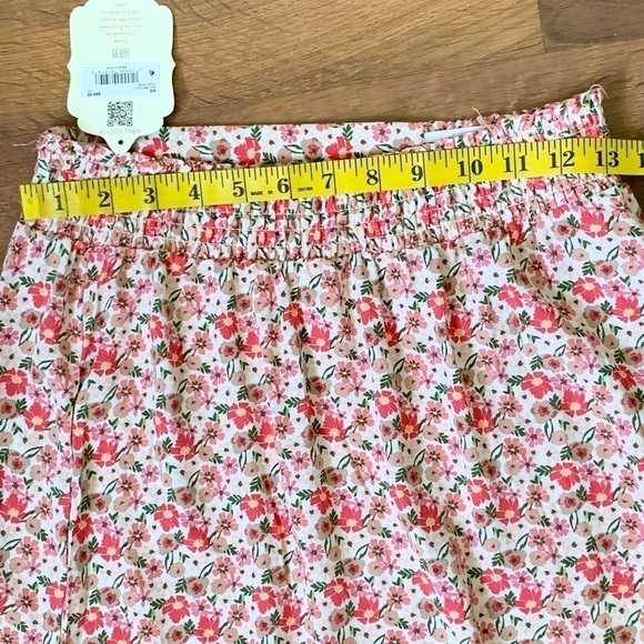 2 PIECE SET ALTR'D STATE Louise Pink Liberty Floral Cropped Top Skirt XS NEW - Picture 9 of 16